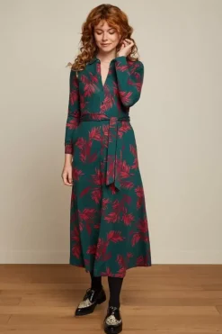 Olive Midi Dress Corridor