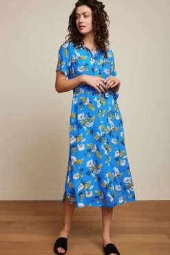 Olive Midi Dress Cubanelle