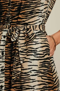 Olive Midi Dress Kallina