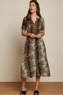 Olive Midi Dress Kallina