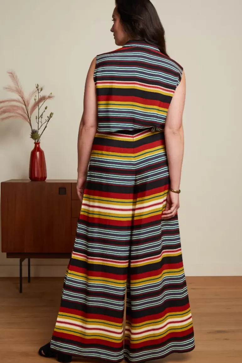 Palazzo Pants Maxim Stripe