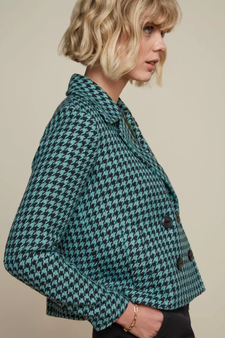 Patti Coat Rubio Check