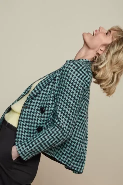 Patti Coat Rubio Check