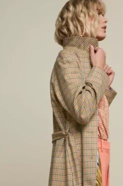 Rachel Coat Siren Check