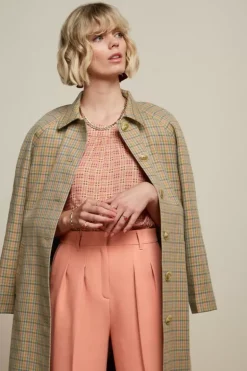 Rachel Coat Siren Check