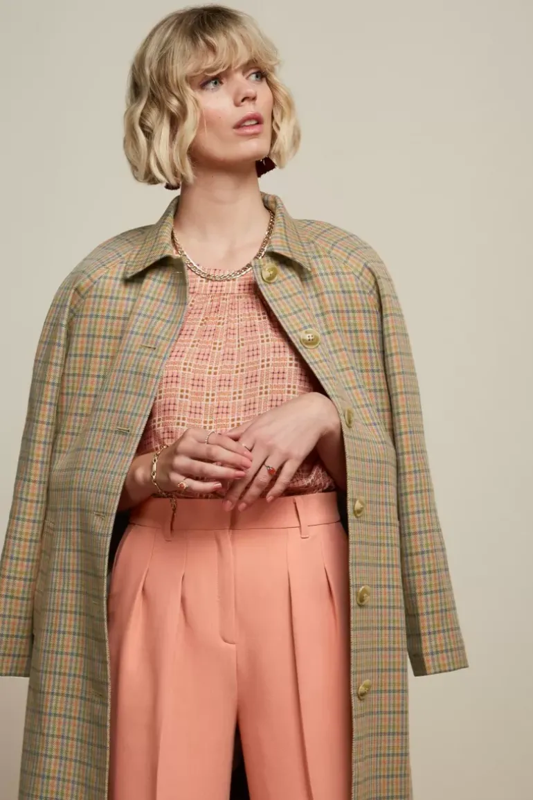 Rachel Coat Siren Check