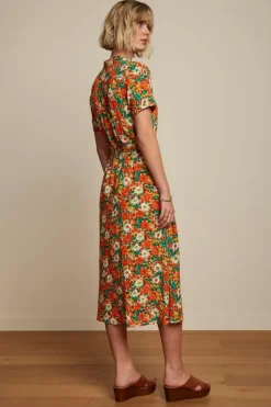 Rosie Midi Dress Keylime