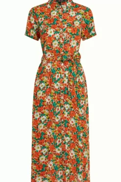 Rosie Midi Dress Keylime