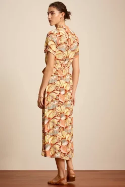 Rosie Midi Dress Neptuno