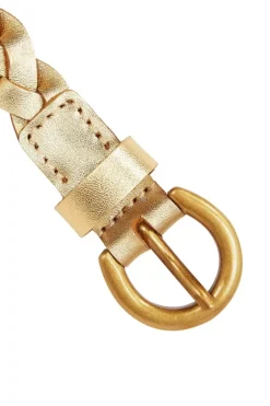 Shiny Braided Belt