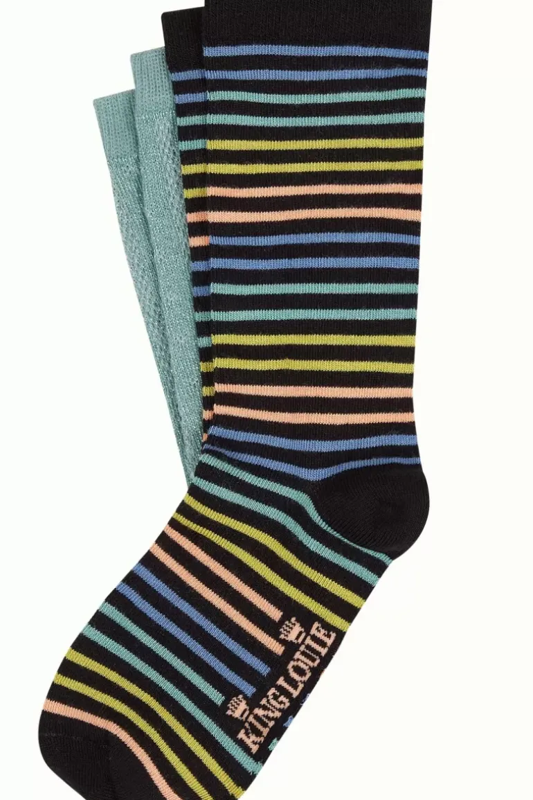 Socks 2-Pack Mariani Stripe