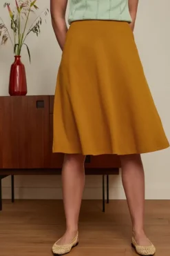 Sofia Midi Skirt Milano Crepe