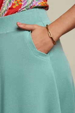 Sofia Midi Skirt Milano Crepe