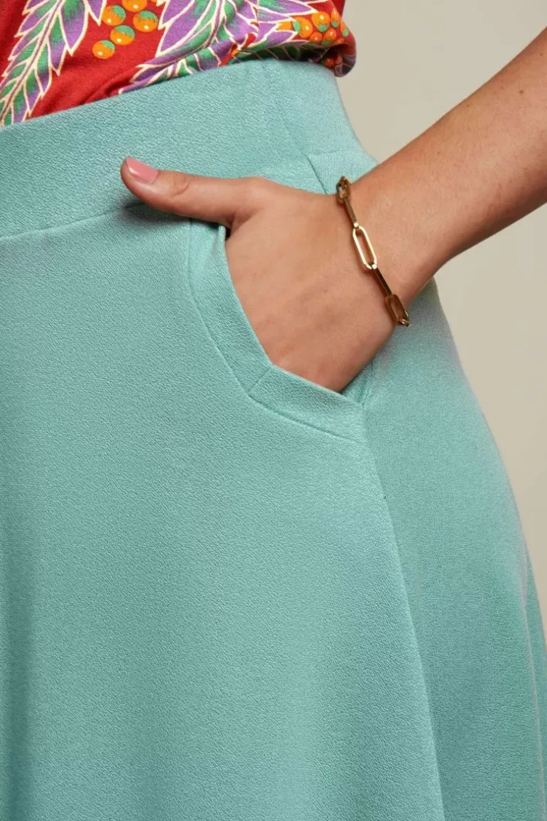 Sofia Midi Skirt Milano Crepe