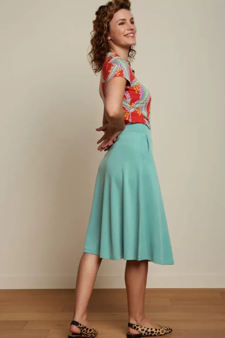 Sofia Midi Skirt Milano Crepe