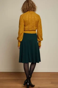 Sofia Midi Skirt Milano Crepe