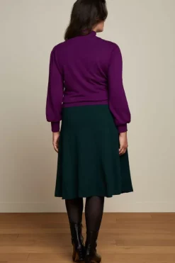 Sofia Midi Skirt Milano Crepe