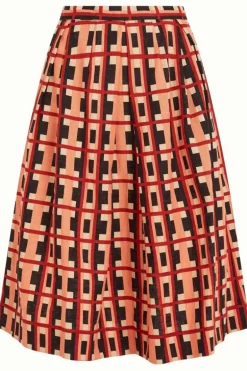 Suzette Pleat Skirt Rapezzi