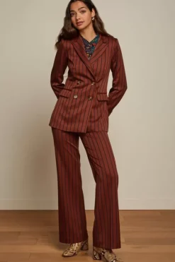 Tina Blazer Cubano Stripe