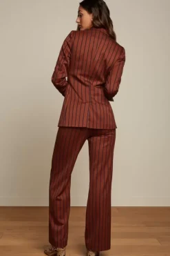 Tina Blazer Cubano Stripe