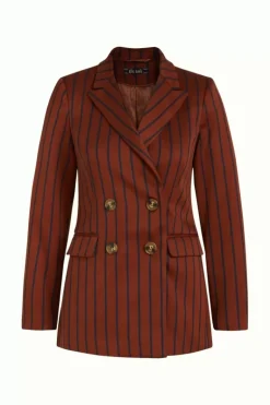 Tina Blazer Cubano Stripe