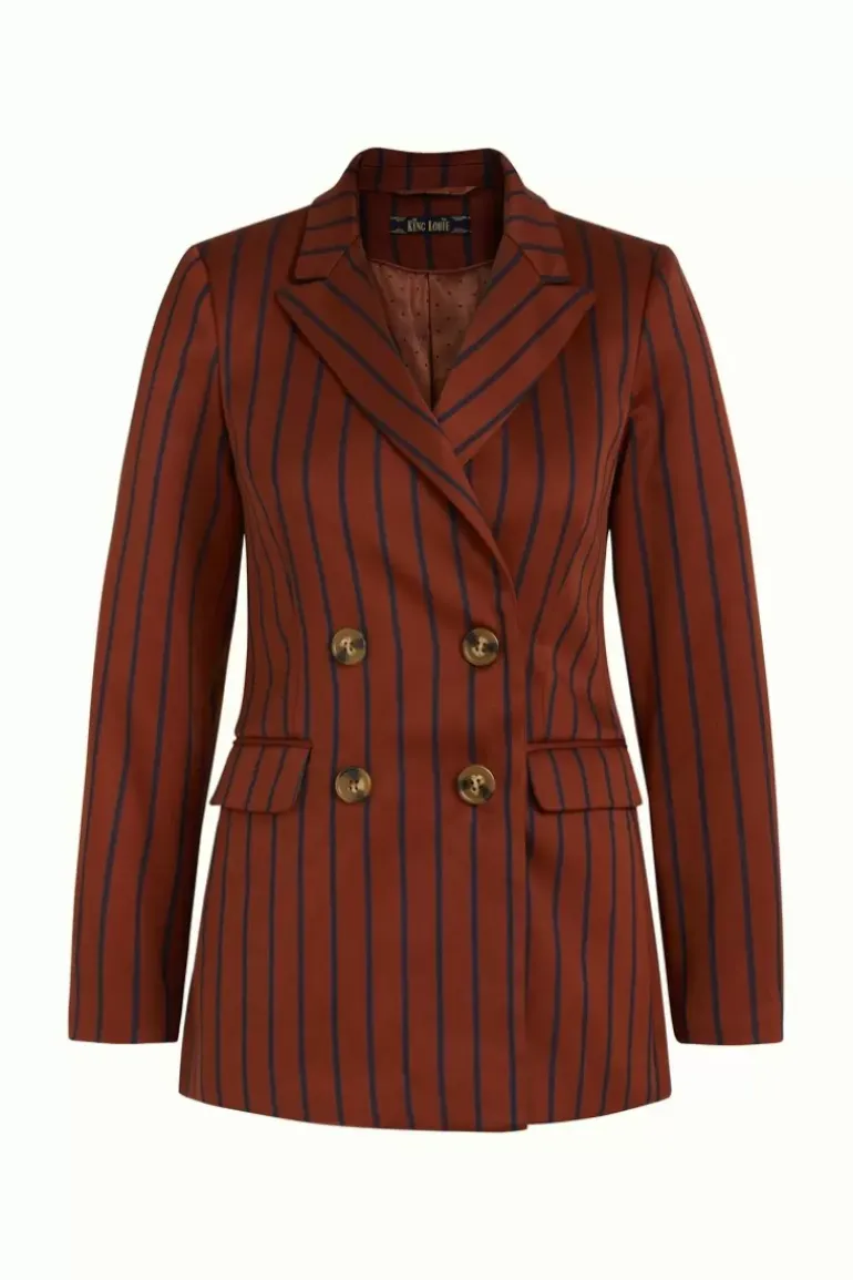 Tina Blazer Cubano Stripe