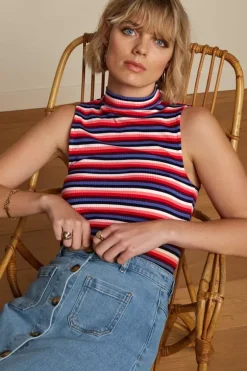 Turtle Top Ocra Stripe