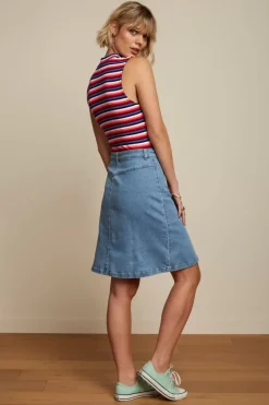 Turtle Top Ocra Stripe