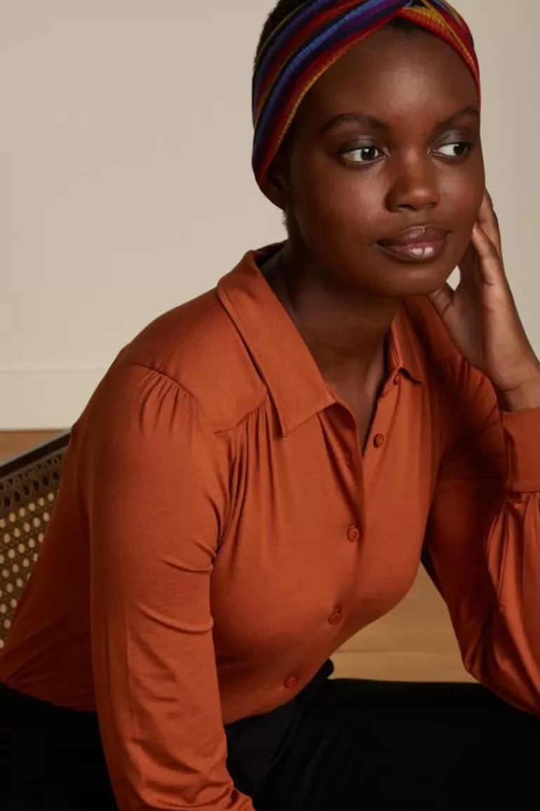 Twist Hairband Jardin Stripe