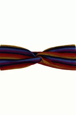 Twist Hairband Jardin Stripe