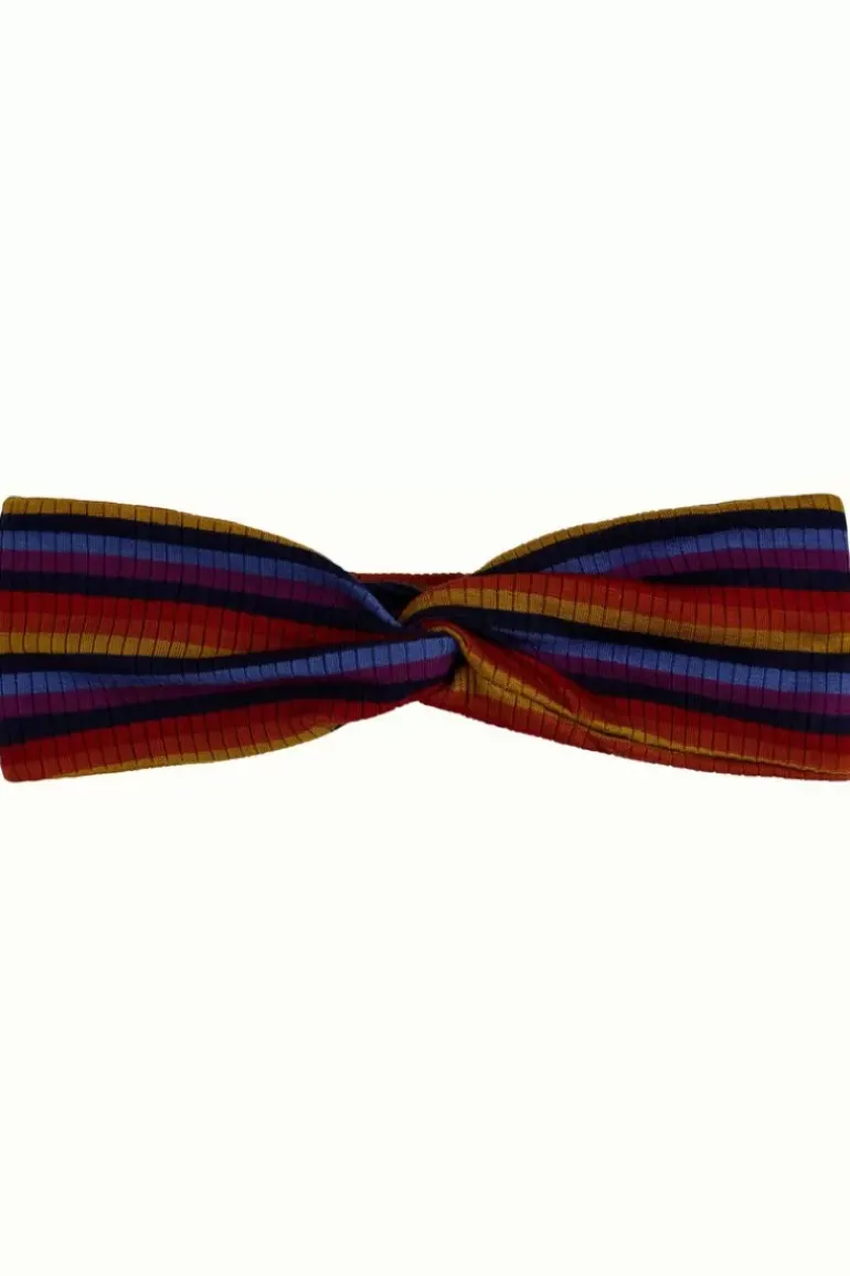 Twist Hairband Jardin Stripe