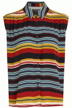 Viv Blouse Maxim Stripe