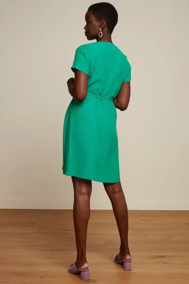 Zuma Wrap Short Dress Sandy