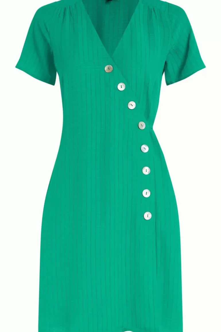 Zuma Wrap Short Dress Sandy